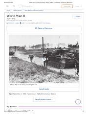 ww2.hotmaals|World War II: Summary, Combatants & Facts .